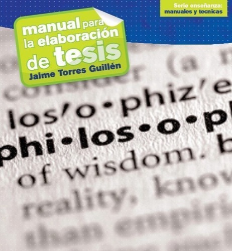 Manual para la elaboración de tesis